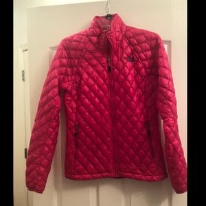Light weight pink North Face jacket